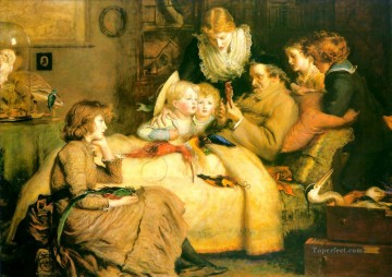  Raphaelite Art Painting - ruling passion Pre Raphaelite John Everett Millais